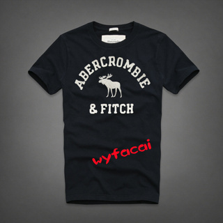 เสื้อยืด ลาย Abercrombie &amp; Fitch สําหรับผู้ชาย