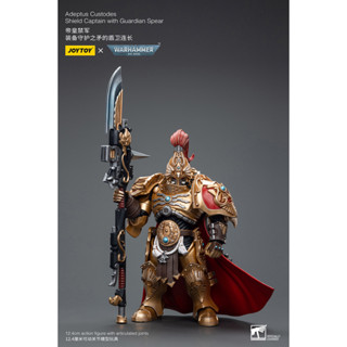 [พรีออเดอร์] ฟิกเกอร์ Adeptus Custodes Shield Captain with Guardian Spear-action โดย JoyToy (ฟิกเกอร์ของเล่น 4 นิ้ว)