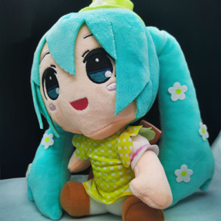 ของเล่นตุ๊กตาการ์ตูนนักร้องเสมือนจริง Ievan Polkka Kawaii Hatsune Miku ขนาด 25 ซม. เหมาะกับของขวัญวันเกิด สไตล์ญี่ปุ่น สําหรับเด็ก