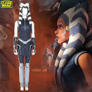 ชุดคอสเพลย์ ชุดแฟนซีซูเปอร์ฮีโร่ 7-Ahsoka Tano Wars