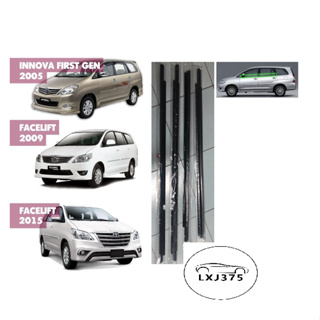 แถบพลาสติกซีลหน้าต่างรถยนต์ สําหรับ toyota innova 2005 2006 2007 2008 2009 2010 2011 2012 2013 2014