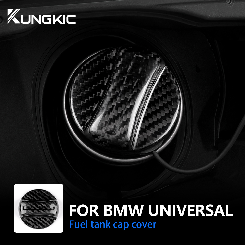 สติกเกอร์คาร์บอนไฟเบอร์ ติดฝาถังน้ํามันเชื้อเพลิง สําหรับ BMW F10 F30 G20 F48 Mini Cooper Countryman