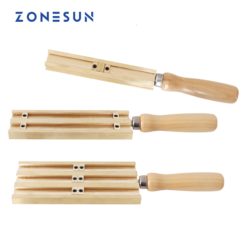 ZONESUN ทองเหลืองผู้ถือตัวอักษร T Slot แม่พิมพ์สําหรับปั๊มร้อนยี่ห้อเครื่องปรับแต่ง