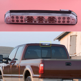 หลอดไฟเบรก LED 3rd เลนส์ใส สําหรับ Ford F-250 F-350 F-450 Super Duty Ranger