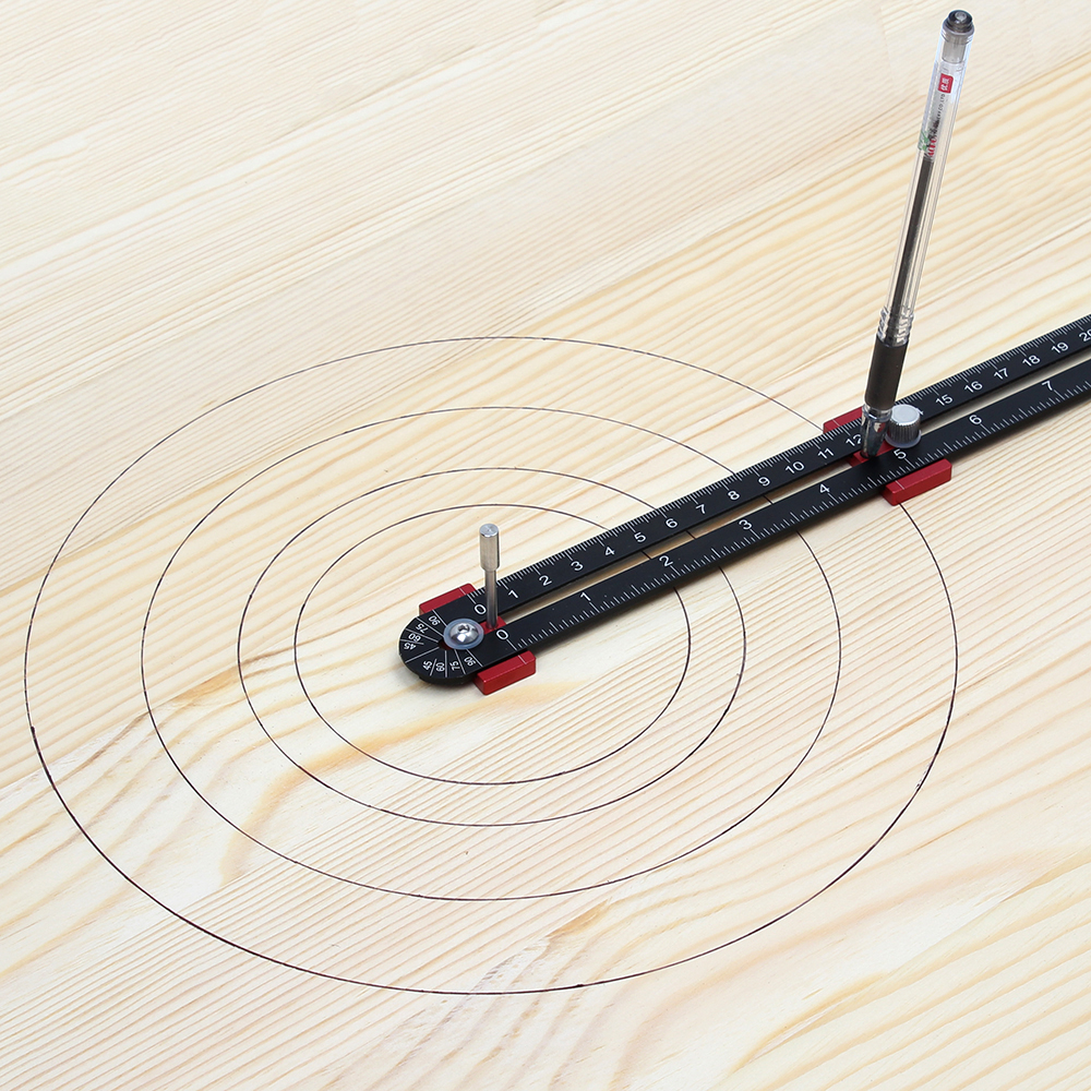 Woodworking Drawing Compass Circular Drawing Ruler Measurement Tool High Precision Woodworking Scrib