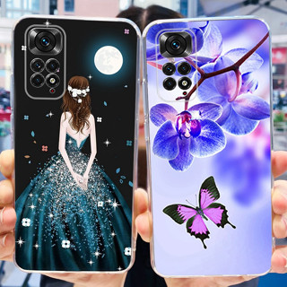 เคสโทรศัพท์มือถือ TPU ลายเพ้นท์ สําหรับ Xiaomi Redmi Note 11 11S Redmi Note 11 Pro Redmi Note11 11 S Pro 2023