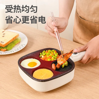 กระทะไฟฟ้า อเนกประสงค์ ไม่เหนียวติด สําหรับทอดไข่เจียว แพนเค…