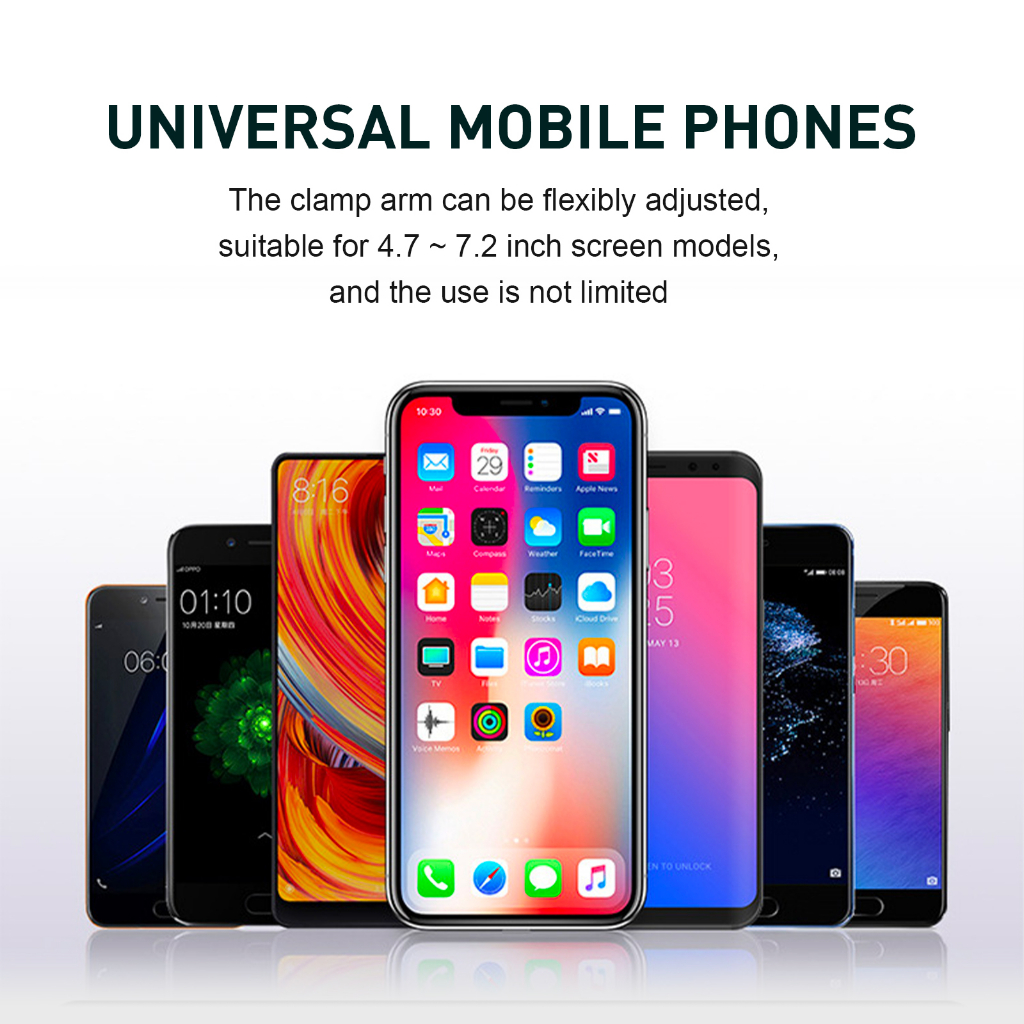 ใหม่ล่าสุด JK660 ที่วางโทรศัพท์มือถือ เหนี่ยวนําอัจฉริยะ 360 องศา สําหรับรถยนต์° พร้อมส่ง - รูปที่ 3