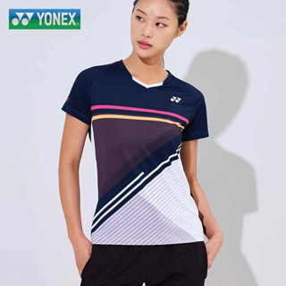 เสื้อกีฬาแบดมินตัน YONEX แฟชั่นฤดูร้อน สําหรับผู้ชาย และผู้หญิง