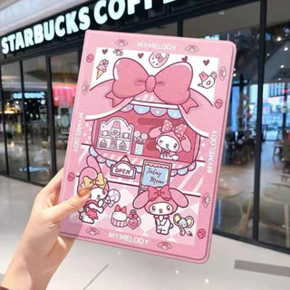 With เคสไอแพด ลายการ์ตูน Melody ipad Air4/5 10.9 / iPad Pro 10.5 / 10.2 / iPad Pro11inch / iPad Mini 1 2 3 4 5 6 / iPad 2 3 4 / iPad Pro 9.7 Air1 Air2 / Smart Case