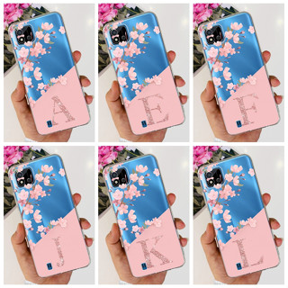 เคสโทรศัพท์ซิลิโคน TPU แบบนิ่ม ลายดอกไม้ สําหรับ Realme C11 (2021) RMX3231 RealmeC11 2020 RMX2185