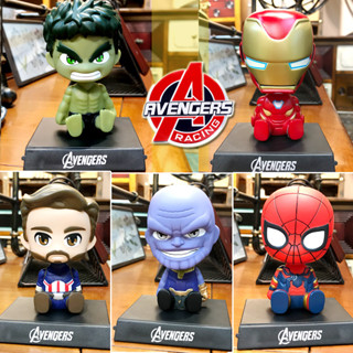 โมเดลฟิกเกอร์ PVC รูปการ์ตูนนารูโตะ Sasuke One Piece Luffy Zoro Sanji Iron Man Spider-Man Tanjirou 42 แบบ ของขวัญ สําหรับตกแต่งรถยนต์