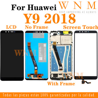 อะไหล่หน้าจอสัมผัส LCD พร้อมกรอบ แบบเปลี่ยน สําหรับ Huawei Y9 2018 Enjoy 8 Plus