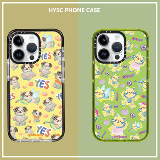 Casetify เคสโทรศัพท์มือถือ กันกระแทก ลายกราฟฟิตี้แมว แต่งผงกลิตเตอร์ สําหรับ iPhone 15 ProMax 15Pro 14 ProMax 14 Pro 13 ProMax 12 Pro Max 11 ProMax