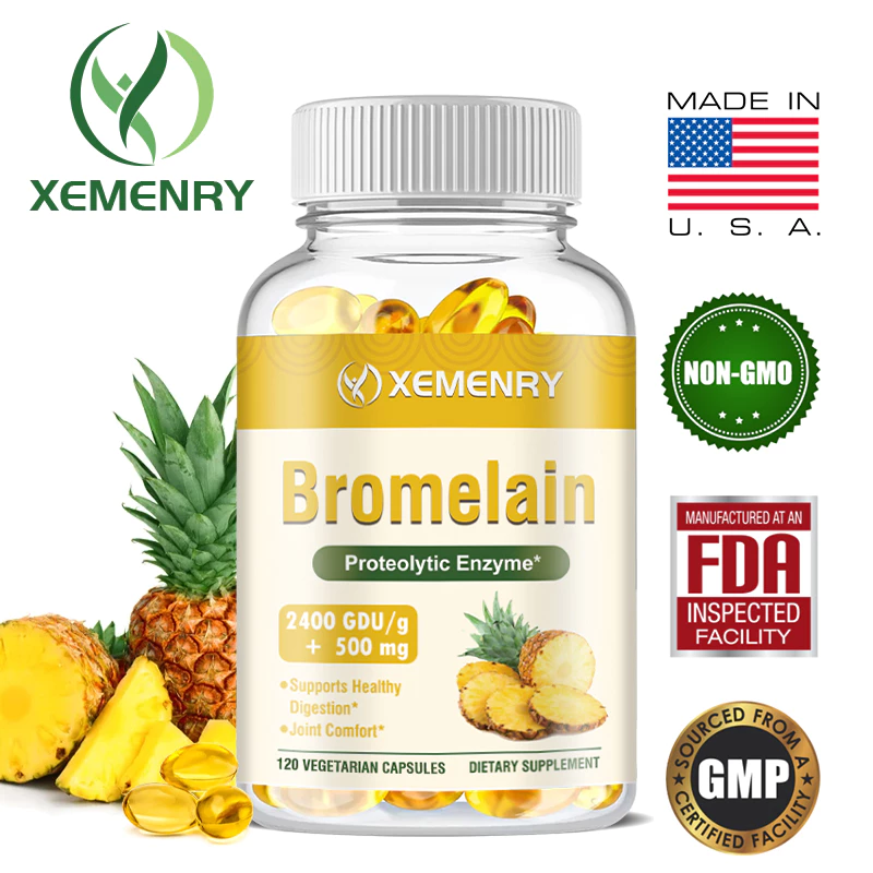Xemenry Bromelain พร้อมเอนไซม์โปรตีโอลิติก * - ภูมิคุ้มกัน, ข้อต่อ
