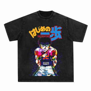 newtrend0.th ใหม่ (พร้อมส่ง)เสื้อ Hajime No Ippo Bootleg T-shirt ผ้าCotton 100% เสื้อยืด เบียร์ ช้าง ใส่ได้ ทั้ง ชาย หญิง ผ้าบาง ใส่สบาย ไม่หด ไม่ย้