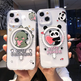 เคสโทรศัพท์มือถือซิลิโคน TPU ใส กันกระแทก ลายการ์ตูน สําหรับ iPhone 13 Pro 14 Pro Max 12 Pro Max 13 Pro Max 13 15 14 14 Pro 11 12 Pro 15 Pro Max 12