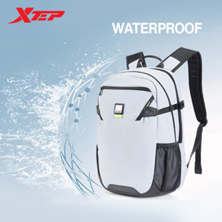 Xtep กระเป๋าเป้สะพายหลัง มัลติฟังก์ชั่น กันน้ํา ความจุขนาดใหญ่ สําหรับนักเรียน กีฬา ทุกเพศ