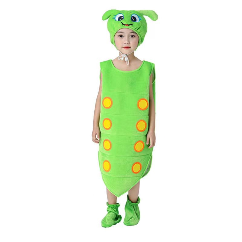 🔥ราคาถูก🔥น่ารัก หนอนผีเสื้อ รูปแบบการ์ตูน ชุดเด็กผู้หญิง 3 ถึง 14 ปี ชุดคริสต์มาส ลายการ์ตูนสัตว์ ชุดเต้นรํา ชุดคอสเพล ชุดคริสมาสเด็กผู้หญิง ชุดเต้น ชุดน่ารักๆ วันเด็ก ชุดคอสเพลย์ - รูปที่ 7