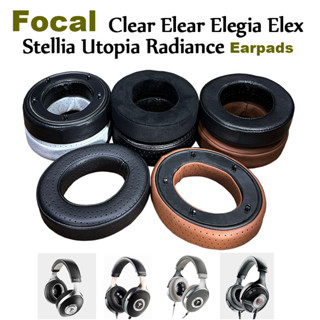 ฟองน้ําครอบหูฟัง หนังแกะ หนังแกะ แบบเปลี่ยน สําหรับ FOCAL Clear Elear Elegia Elex Stellia Utopia Radiance