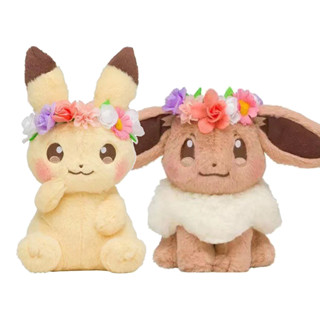 ตุ๊กตาฟิกเกอร์ การ์ตูนโปเกม่อน ปิกาจู Eevee Easter Pocket Monster ขนาด 18 ซม. ของเล่นสําหรับเด็ก