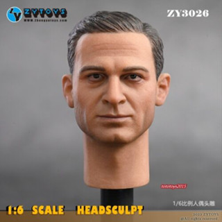 1: 6 Male Pilot Soldier Long Neck Head Sculpt For 12 นิ้ว ฟิกเกอร์แอคชั่น ของเล่นร่างกาย