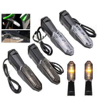 ไฟเลี้ยว LED สําหรับรถจักรยานยนต์ KAWASAKI VERSYS 250 300 650 1000 NINJA 125 250 ER6N KLR 650 ZH2 ZRX 1200R