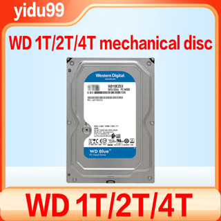 Wd ฮาร์ดดิสก์ 1T 2T 4T 3.5 นิ้ว SATA สําหรับบ้าน ออฟฟิศ