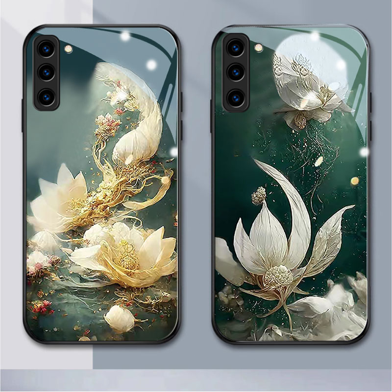 เคสโทรศัพท์มือถือ แบบกระจก Diy สําหรับ samsung A22 A52 A72 A50 A12 A10 A11 A30 A31 A32 A53 A71 A33 S22 Ultra S21 plus S20fe S20 S10e S9 Note