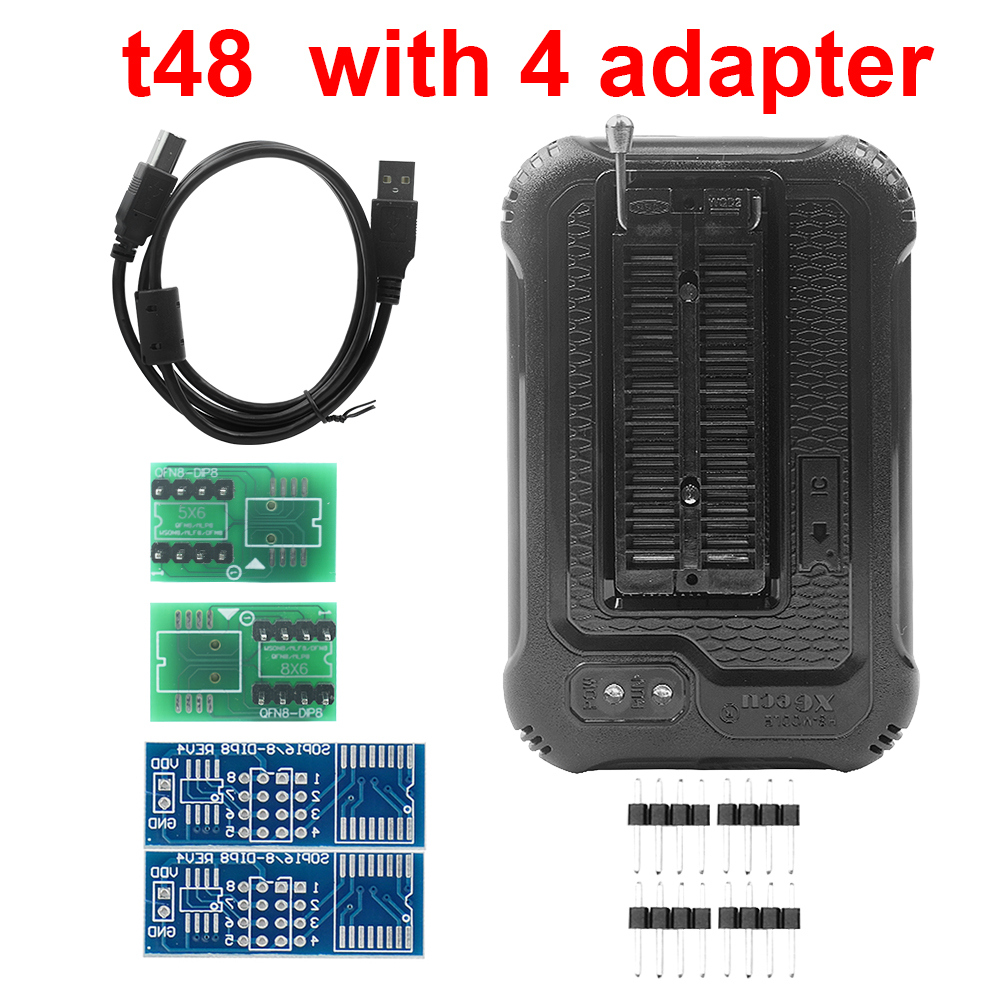 ⭐⭐⭐ใหม่ โปรแกรมเมอร์ T48 (TL866-3G) รองรับ 28000+ ICs สําหรับ SPI Nor NAND Flash Emc TSOP SOP PLCC TL866II Plus