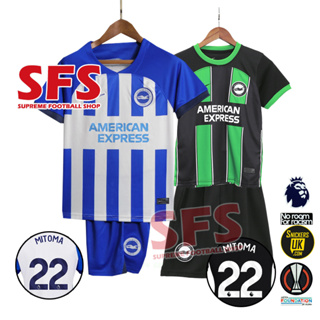 【SFS】เสื้อยืดแขนสั้น ลายทีมชาติฟุตบอล Brighto.n 23-24 ชุดเหย้า คุณภาพสูง สําหรับผู้ชาย ไซซ์ S-4XL