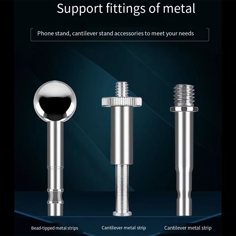 อะแดปเตอร์สกรูโลหะ 1/4 หัวบอล แบบเปลี่ยน สําหรับไมโครโฟน 3/8