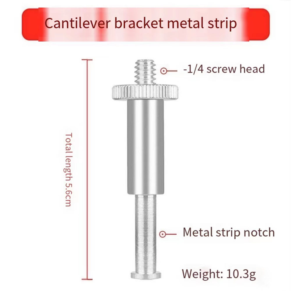 อะแดปเตอร์สกรูโลหะ 1/4 หัวบอล แบบเปลี่ยน สําหรับไมโครโฟน 3/8