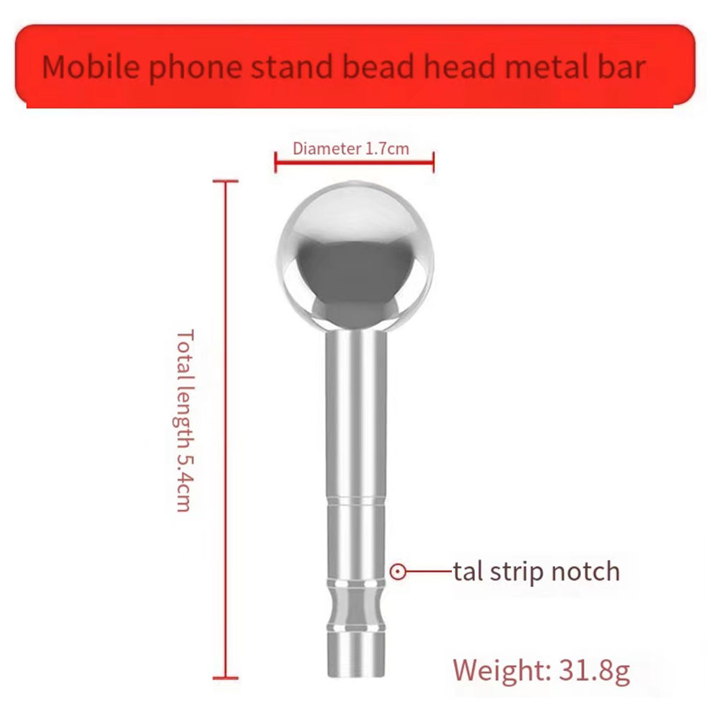 อะแดปเตอร์สกรูโลหะ 1/4 หัวบอล แบบเปลี่ยน สําหรับไมโครโฟน 3/8
