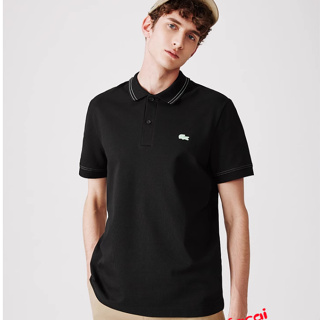 Lacoste เสื้อคอปกปัก POLO เสื้อโปโลแขนสั้น