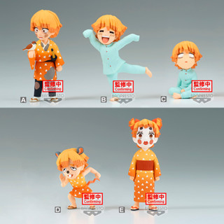 Bandai Banpresto World ฟิกเกอร์ Demon Slayer Agatsuma Zenitsu ของสะสม