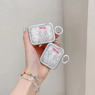 เคสหูฟัง กันลื่น กันน้ํา กันตก ลายน่ารัก แฟชั่น สําหรับ AirPods 1 2 Pro Pro 2 3