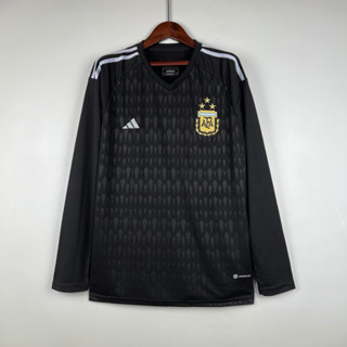 เสื้อกีฬาแขนยาว ลายทีมชาติฟุตบอล Argentina 2023