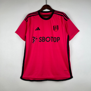 เสื้อกีฬาแขนสั้น ลายทีมชาติฟุตบอล Fulham Away 2023-24 Season