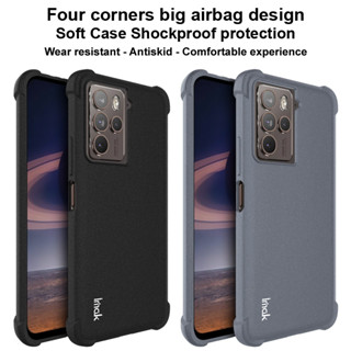 Imak HTC U23 5G / HTC U23 Pro 5G Matte Casing เคส สี่มุม ถุงลมนิรภัย กันกระแทก TPU นิ่ม เคลือบด้าน เคสด้านหลัง ซิลิโคน เคสโทรศัพท์