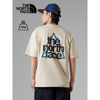 เสื้อยืดแขนสั้น ผ้าฝ้ายแท้ พิมพ์ลาย The North Face แฟชั่นสําหรับผู้ชาย 81KD