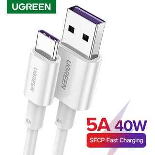 Ugreen 5A Type C สายชาร์จ ชาร์จเร็ว สําหรับ Huawei P20 P20 Pro USB 3.1