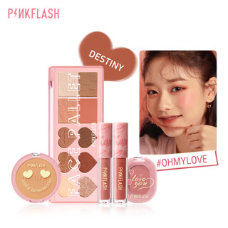 Pinkflash ลิปสติกเนื้อแมตต์ สําหรับแต่งหน้า 5 ชิ้น