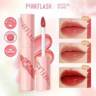 Pinkflash ลิปกลอส เนื้อน้ำ ให้ความชุ่มชื้น ติดทนยาวนาน