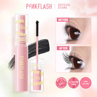 Pinkflash OhMyWink มาสคาร่า แบบขนตาไฟเบอร์ กันน้ำและกันเหงื่อ ติดทนนาน