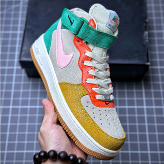 Air Force 107 รองเท้ากีฬาลําลอง ข้อสั้น เข้ากับทุกการแต่งกาย DR0296-200