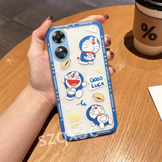 ใหม่ พร้อมส่ง เคสโทรศัพท์มือถือ ซิลิโคนนิ่ม แบบใส ลายการ์ตูนน่ารัก สําหรับ OPPO A38 4G A58 A78 A98 A38 Reno 8T 8Z 8 Pro 5G 2023