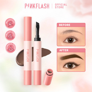 【ใหม่】Pinkflash ColorStay ครีมโพเมดเขียนคิ้ว กันน้ํา ติดทนนาน นุ่มลื่น แห้งเร็ว