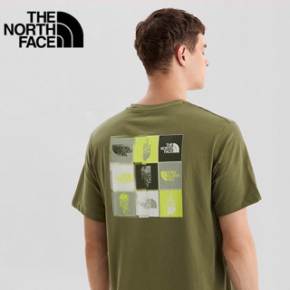 เสื้อยืดลําลอง พิมพ์ลาย The North Face สวมใส่สบาย แฟชั่นสําหรับผู้ชาย