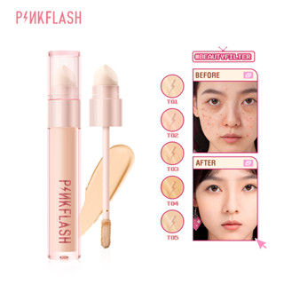 Pinkflash BeautyFilter ใหม่ แปรงคอนซีลเลอร์ เนื้อลิขวิด ไร้รอยต่อ ไร้ที่ติ พร้อมเครื่องมือ ระบายอากาศ ให้ความชุ่มชื้น ไม่ทําให้เกิดอาการแพ้ ติดทนนาน ไม่ย่น 5 เฉดสี